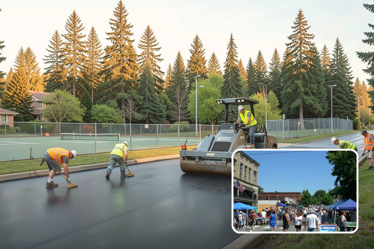 Construction Sweeping in Snohomish, Snohomish County, WA - Track-out controlled at site exits