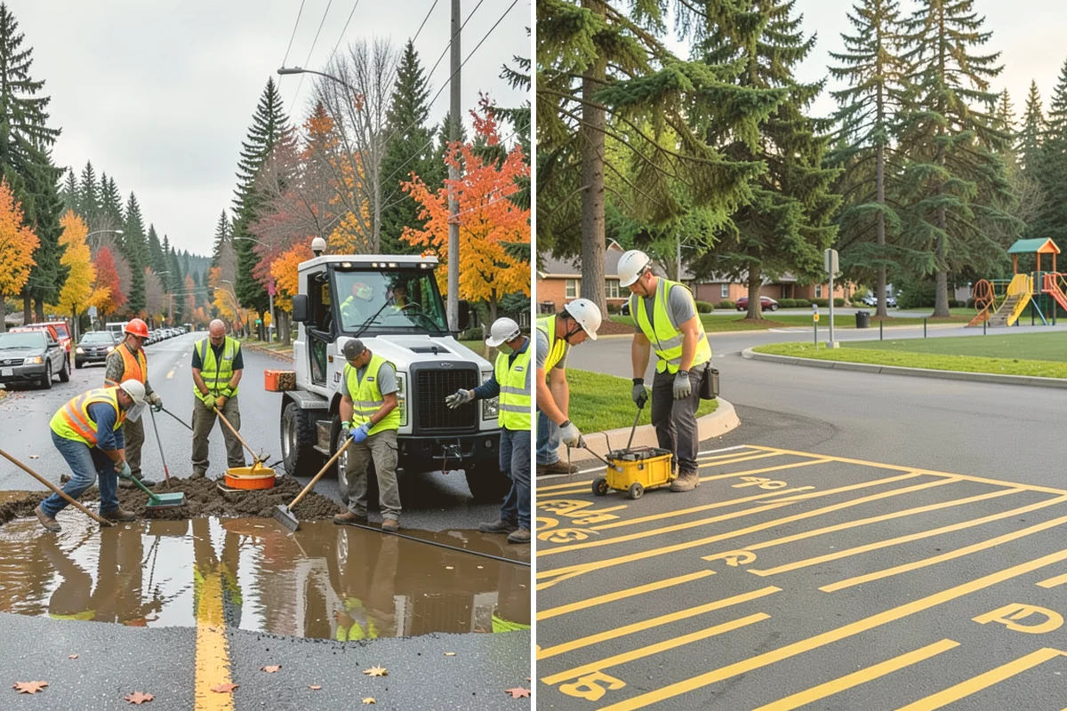 Construction Sweeping in Snohomish, Snohomish County, WA - Identify site exits and haul routes