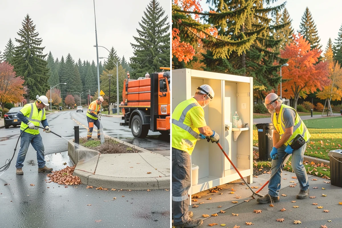 Construction Sweeping in Stanwood, Snohomish County, WA - Identify site exits and haul routes