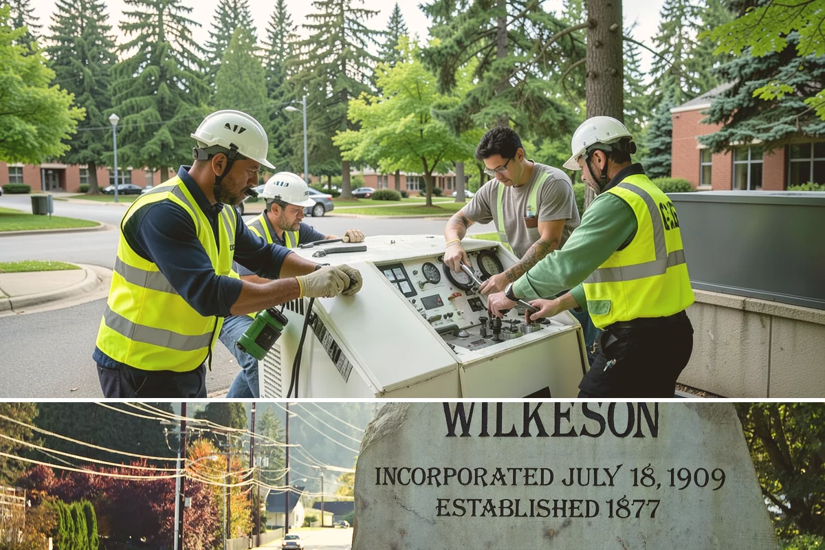 Construction Sweeping in Wilkeson, Pierce County, WA - Track-out is heaviest during the wet months when soil clings to tires and tracks onto pavement.