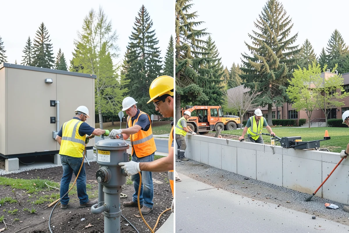 Construction Sweeping in Woodinville, King County, WA - Identify site exits and haul routes