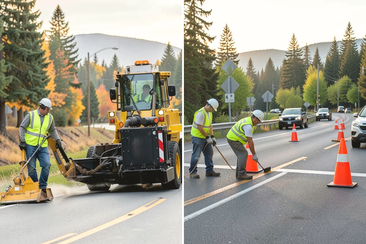 Construction Sweeping in Yarrow Point, King County, WA - Identify site exits and haul routes