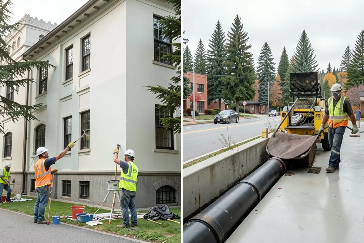 Contract Grounds Maintenance in Arlington, Snohomish County, WA - Define sites, specifications, and standards