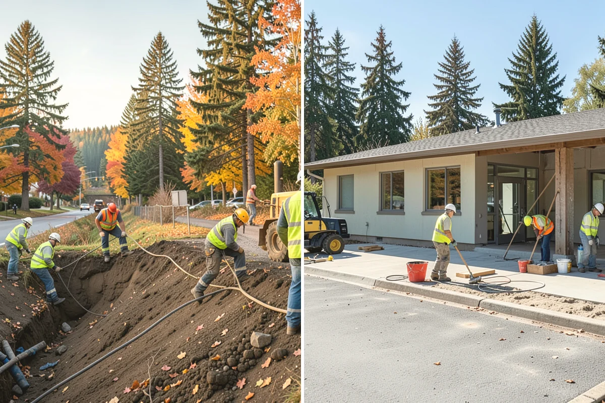 Contract Grounds Maintenance in Black Diamond, King County, WA - Define sites, specifications, and standards
