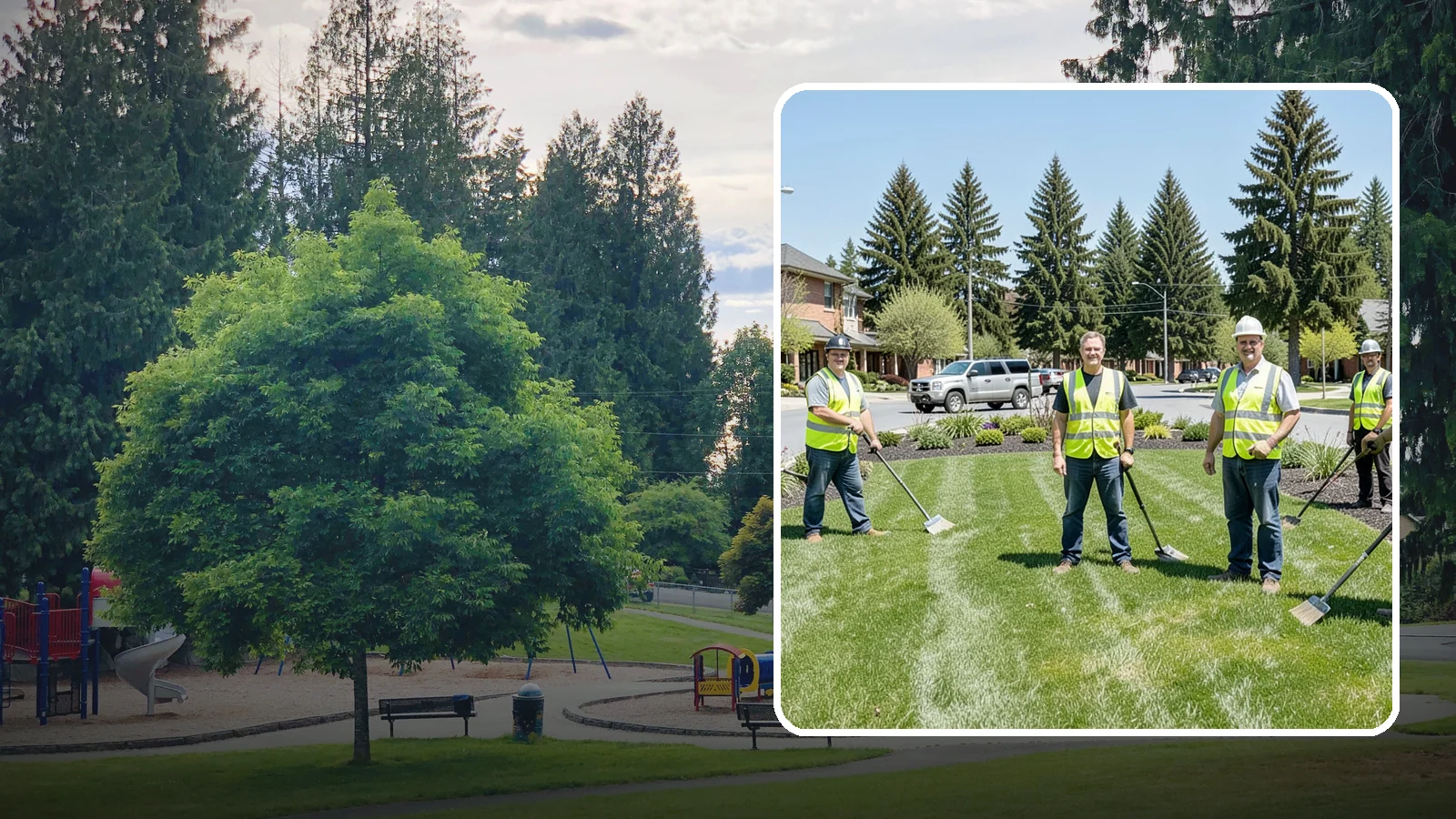 Contract Grounds Maintenance in Bonney Lake, Pierce County, WA - Full-service grounds maintenance delivered under a competitively awarded, performance-based contract.