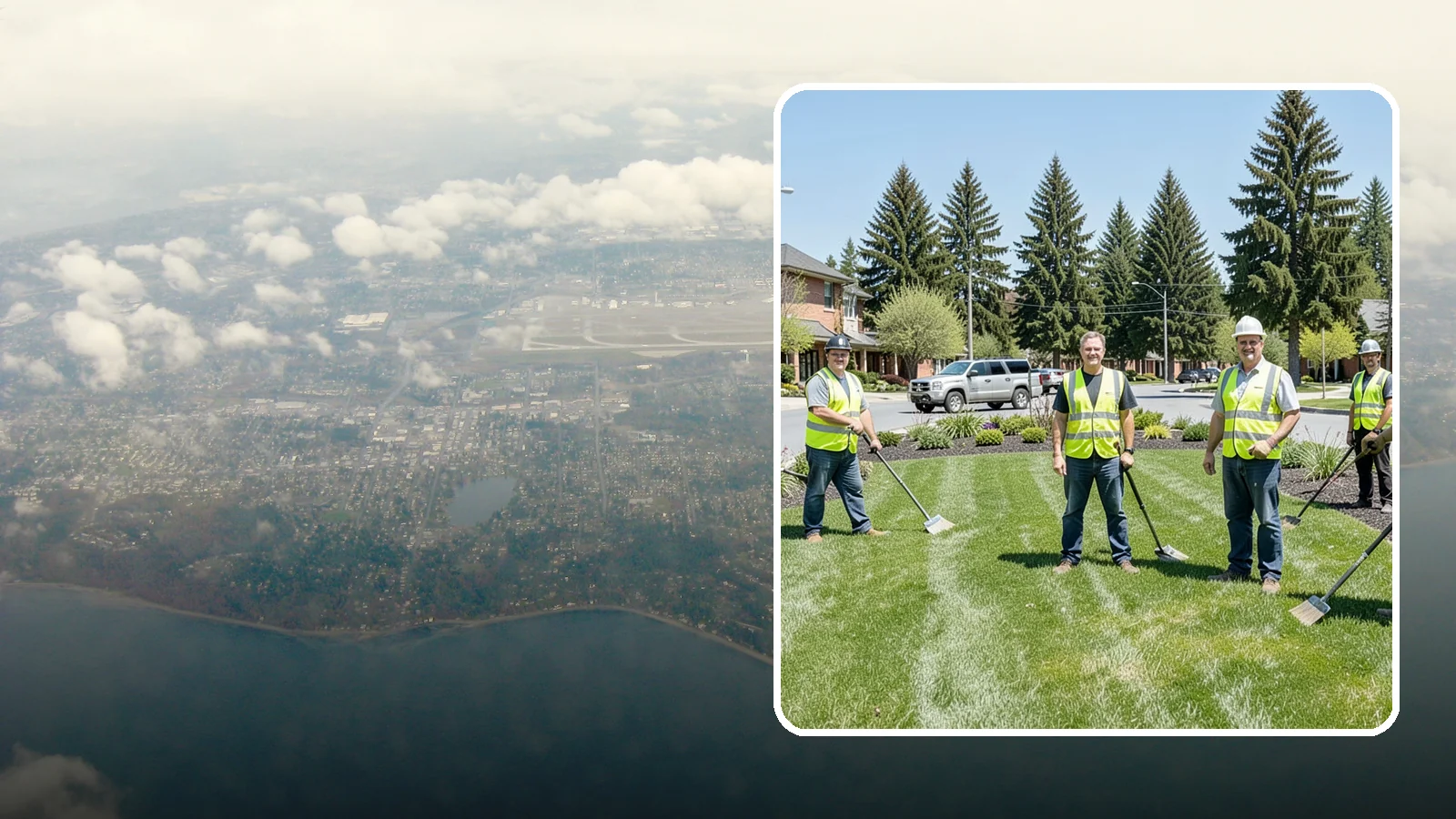 Contract Grounds Maintenance in Burien, King County, WA - Full-service grounds maintenance delivered under a competitively awarded, performance-based contract.