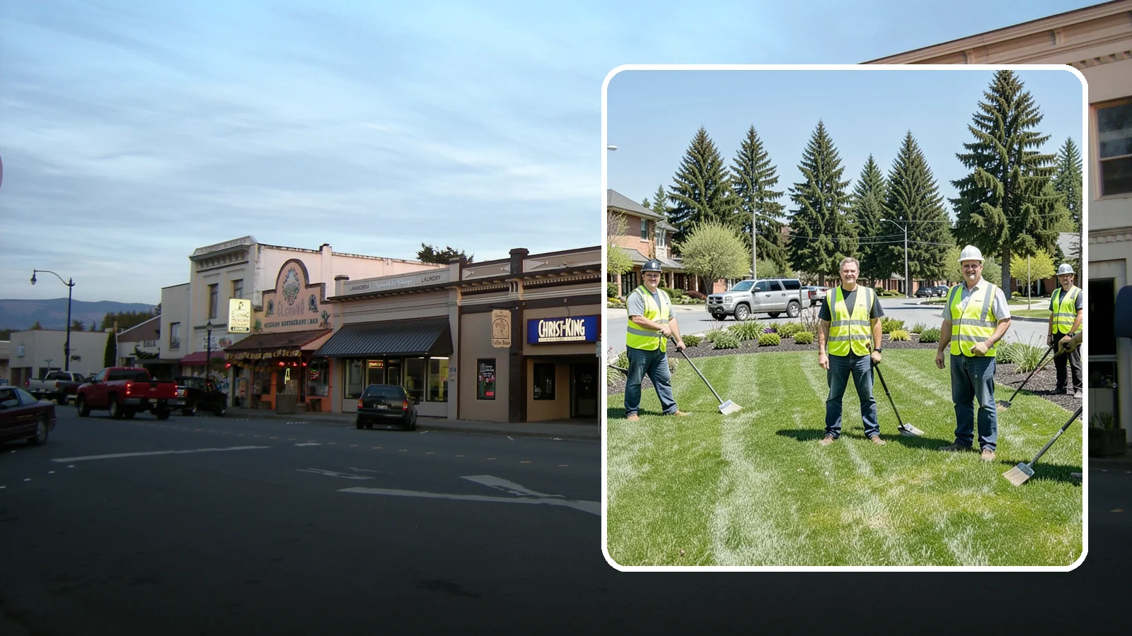 Contract Grounds Maintenance in Burlington, Skagit County, WA - Full-service grounds maintenance delivered under a competitively awarded, performance-based contract.