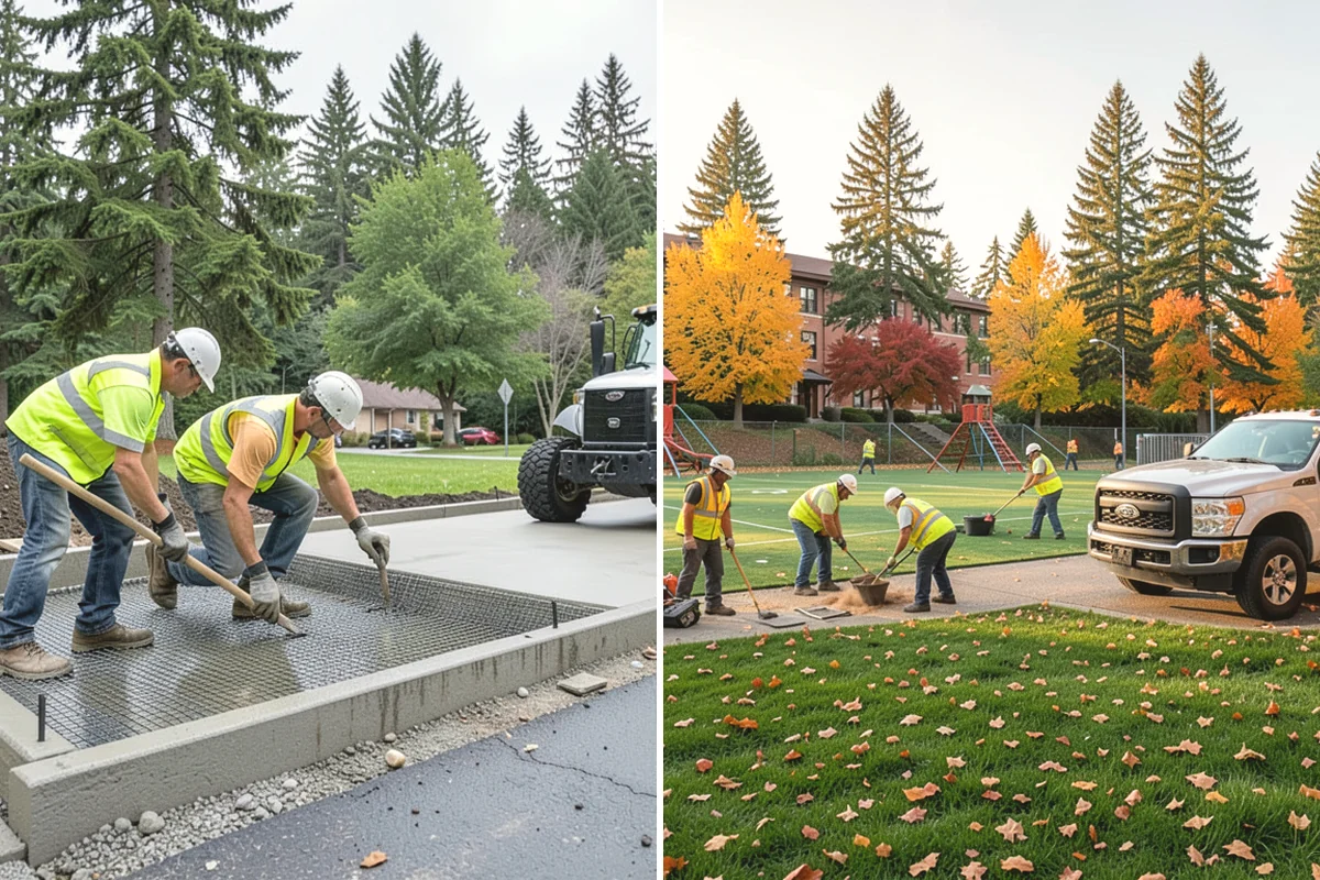 Contract Grounds Maintenance in Burlington, Skagit County, WA - Define sites, specifications, and standards