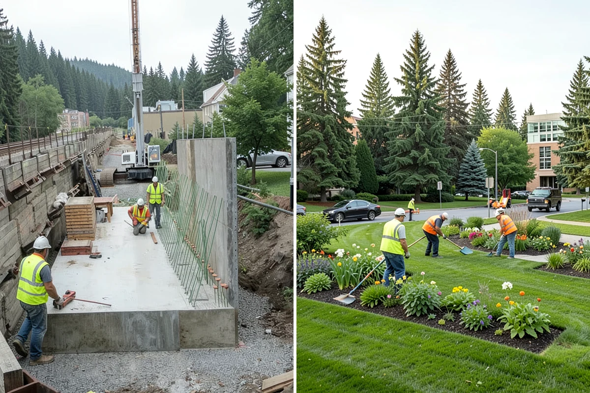Contract Grounds Maintenance in Clyde Hill, King County, WA - Define sites, specifications, and standards