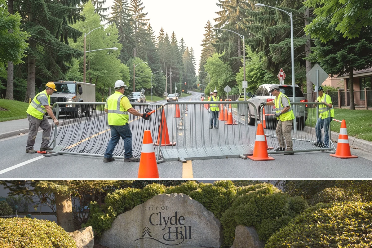 Contract Grounds Maintenance in Clyde Hill, King County, WA - Crews shift from mowing-heavy summer routines to leaf and storm cleanup as the seasons change.