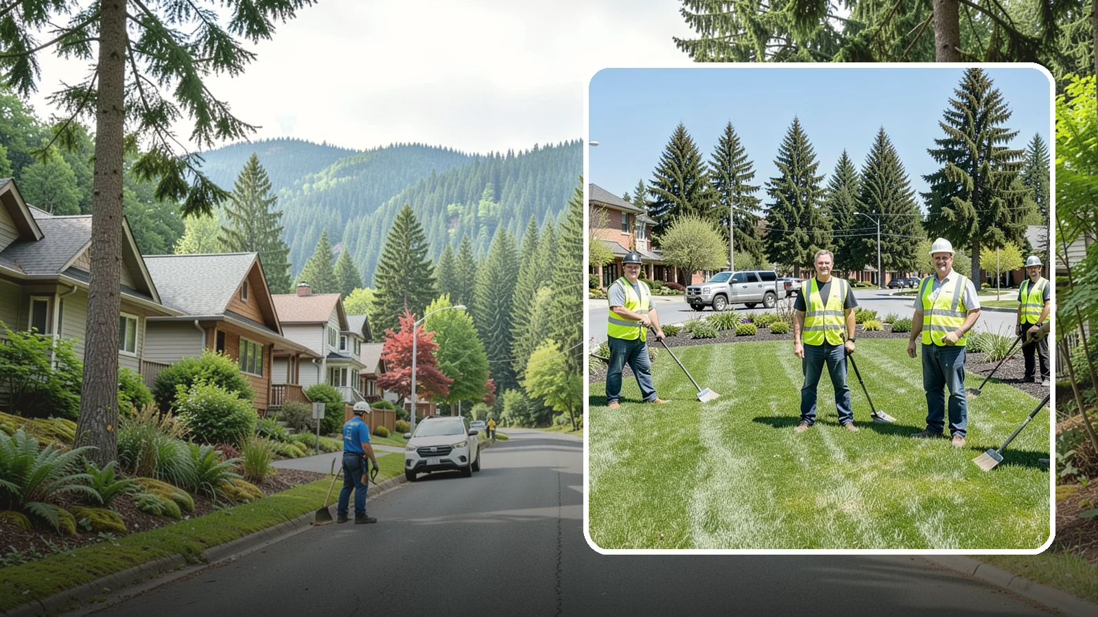 Contract Grounds Maintenance in Darrington, Snohomish County, WA - Full-service grounds maintenance delivered under a competitively awarded, performance-based contract.