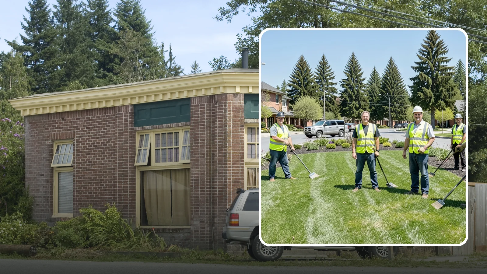 Contract Grounds Maintenance in Hamilton, Skagit County, WA - Full-service grounds maintenance delivered under a competitively awarded, performance-based contract.