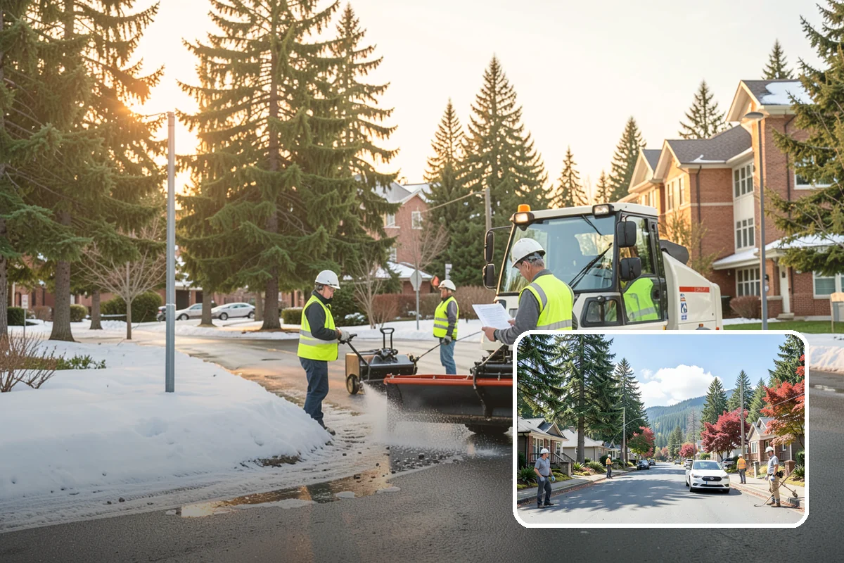 Contract Grounds Maintenance in Hunts Point, King County, WA - One accountable crew for the portfolio