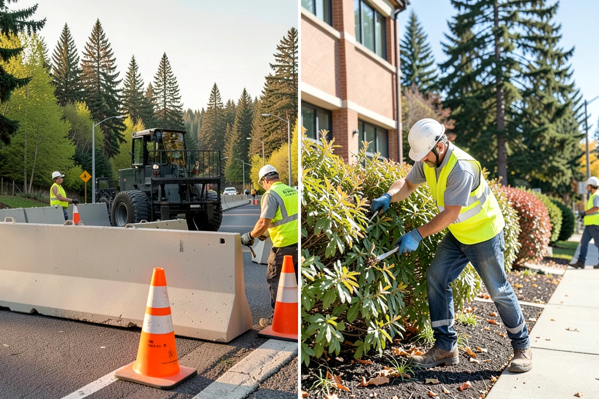 Contract Grounds Maintenance in Hunts Point, King County, WA - Define sites, specifications, and standards