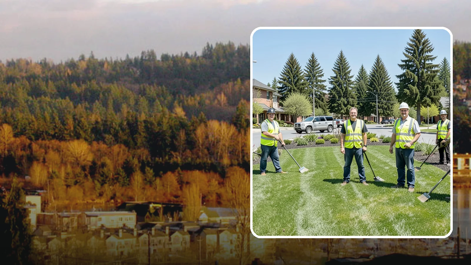 Contract Grounds Maintenance in Kenmore, King County, WA - Full-service grounds maintenance delivered under a competitively awarded, performance-based contract.