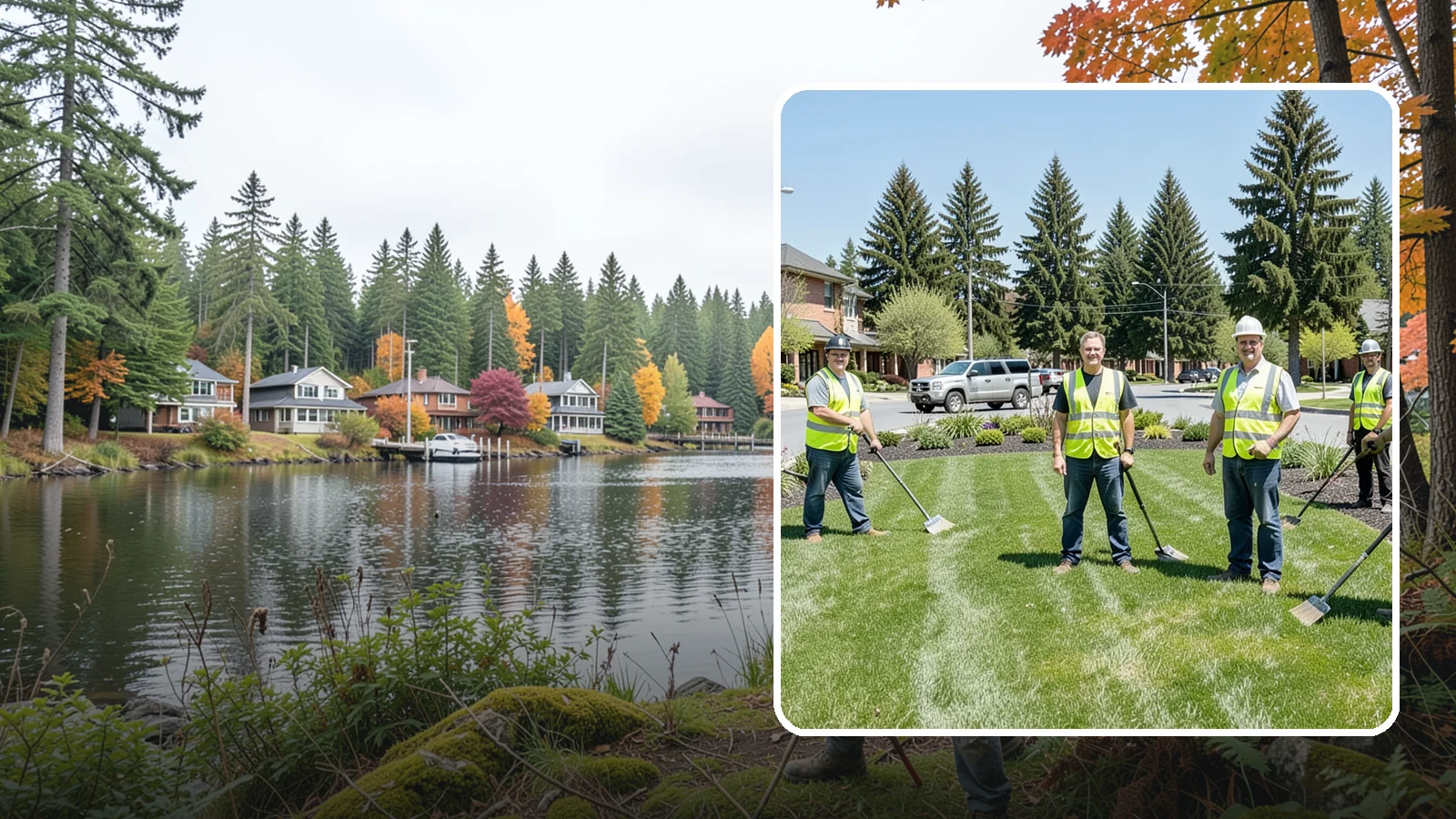 Contract Grounds Maintenance in La Conner, Skagit County, WA - Full-service grounds maintenance delivered under a competitively awarded, performance-based contract.
