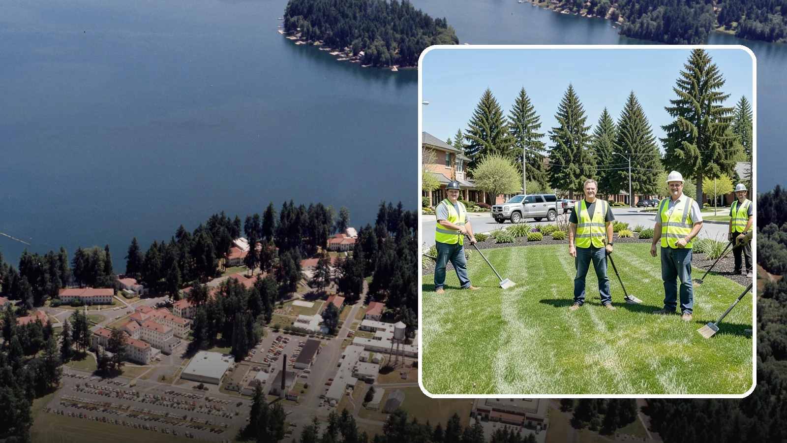 Contract Grounds Maintenance in Lakewood, Pierce County, WA - Full-service grounds maintenance delivered under a competitively awarded, performance-based contract.