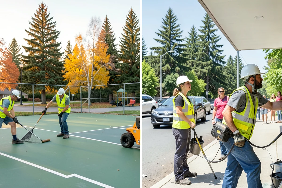 Contract Grounds Maintenance in Lakewood, Pierce County, WA - Define sites, specifications, and standards