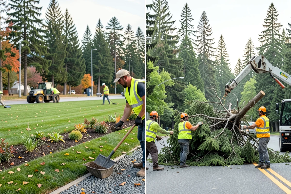 Contract Grounds Maintenance in Lyman, Skagit County, WA - Define sites, specifications, and standards