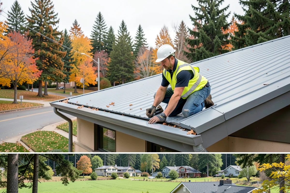 Contract Grounds Maintenance in Lyman, Skagit County, WA - Crews shift from mowing-heavy summer routines to leaf and storm cleanup as the seasons change.