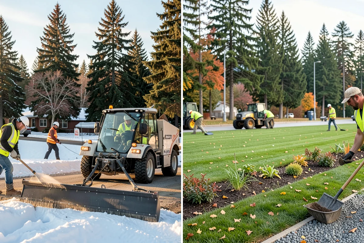 Contract Grounds Maintenance in Maple Valley, King County, WA - Define sites, specifications, and standards