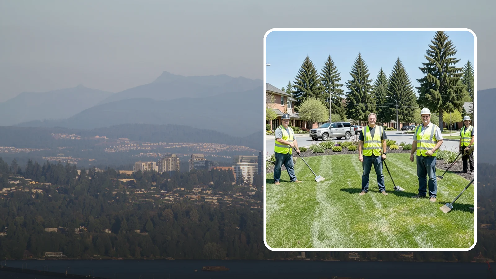 Contract Grounds Maintenance in Medina, King County, WA - Full-service grounds maintenance delivered under a competitively awarded, performance-based contract.