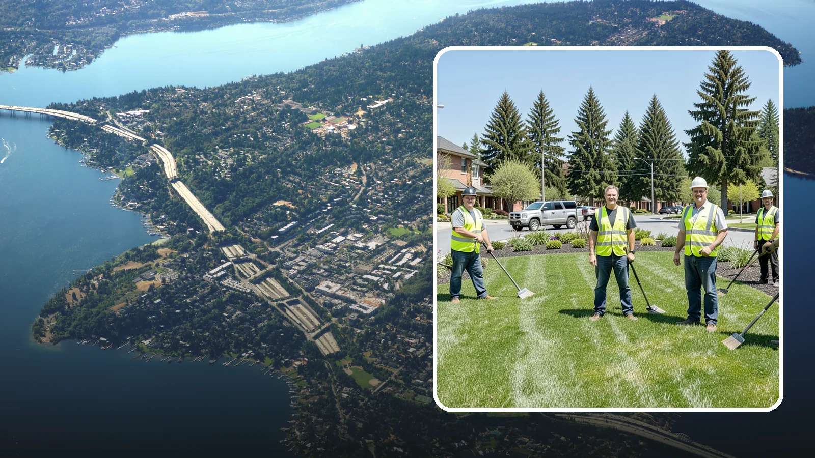 Contract Grounds Maintenance in Mercer Island, King County, WA - Full-service grounds maintenance delivered under a competitively awarded, performance-based contract.
