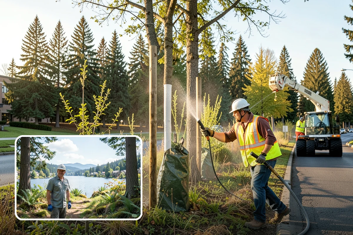 Contract Grounds Maintenance in Milton, King County, WA - One accountable crew for the portfolio