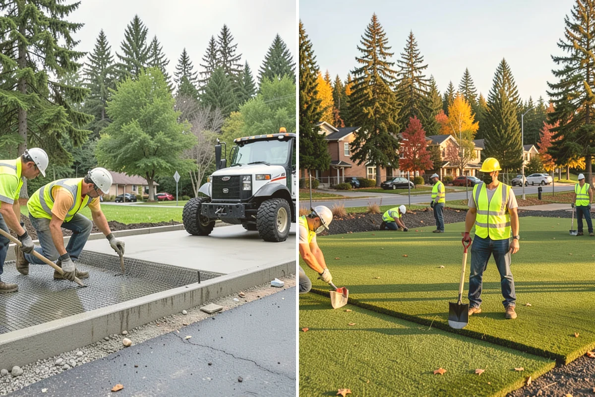 Contract Grounds Maintenance in Mount Vernon, Skagit County, WA - Define sites, specifications, and standards