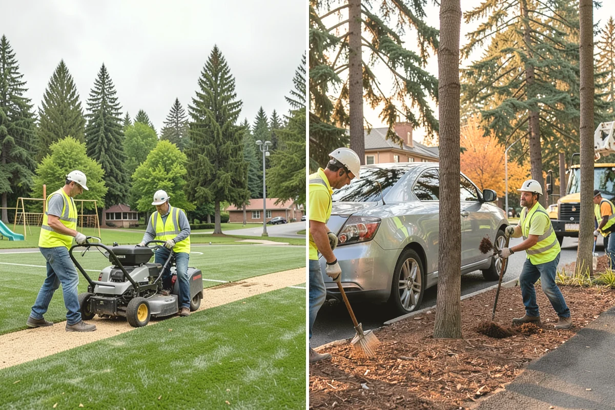 Contract Grounds Maintenance in Mountlake Terrace, Snohomish County, WA - Define sites, specifications, and standards