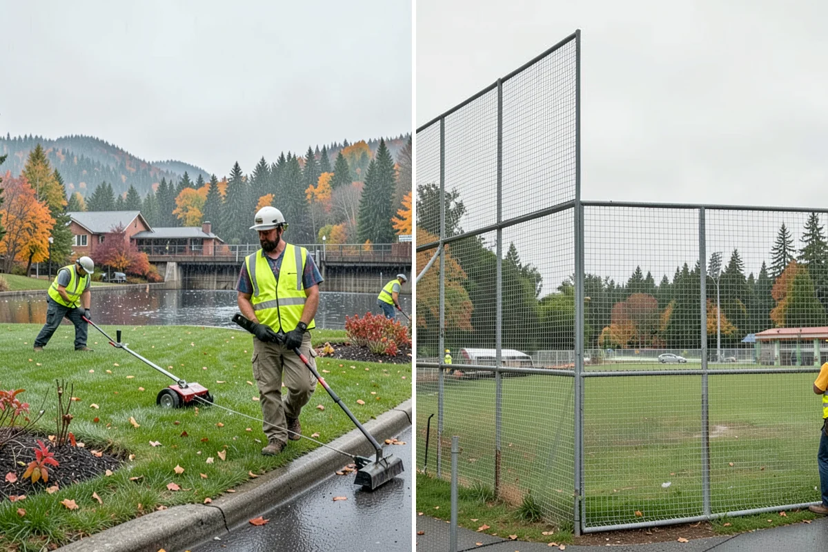 Contract Grounds Maintenance in Normandy Park, King County, WA - Define sites, specifications, and standards