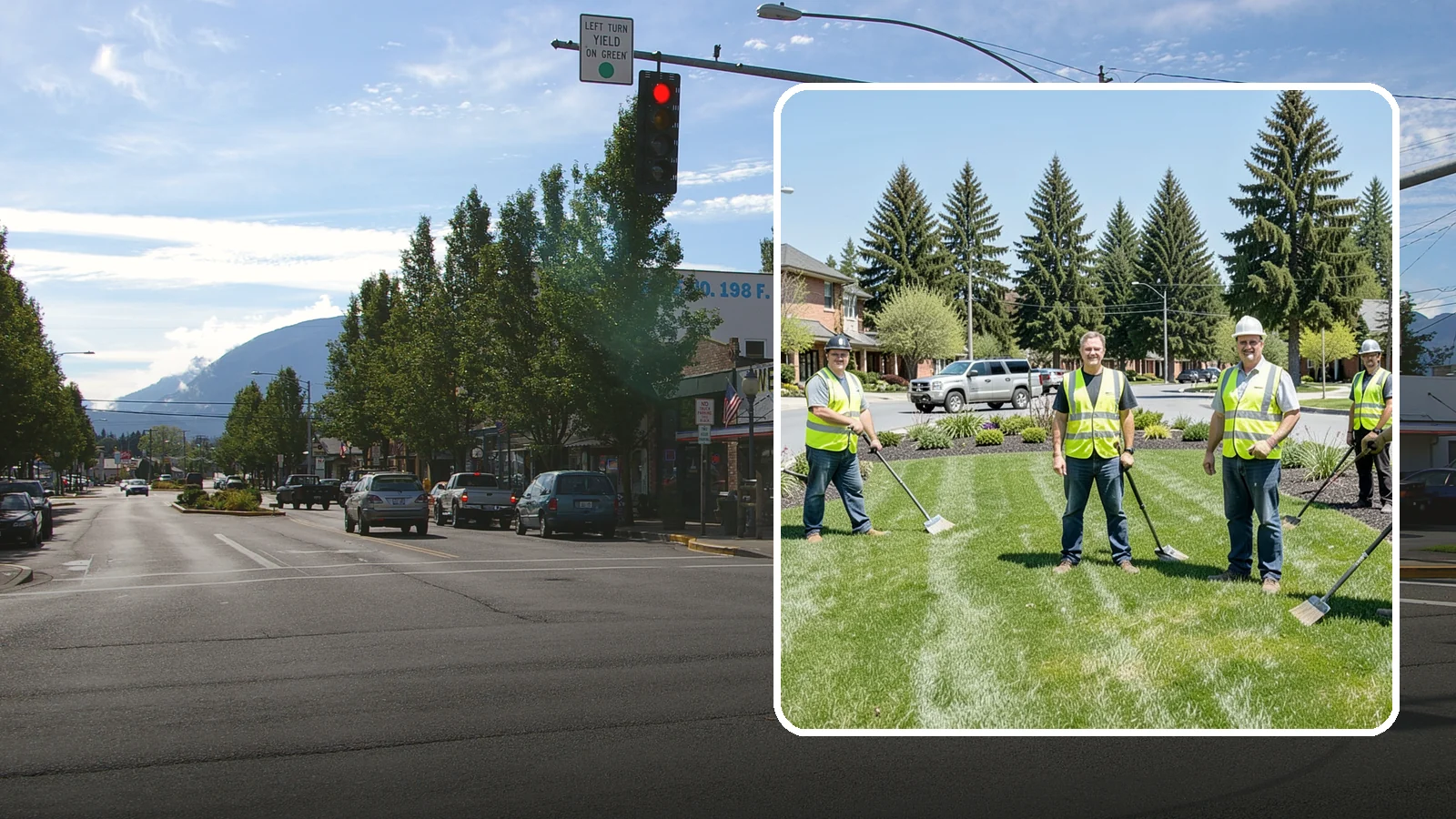 Contract Grounds Maintenance in North Bend, King County, WA - Full-service grounds maintenance delivered under a competitively awarded, performance-based contract.