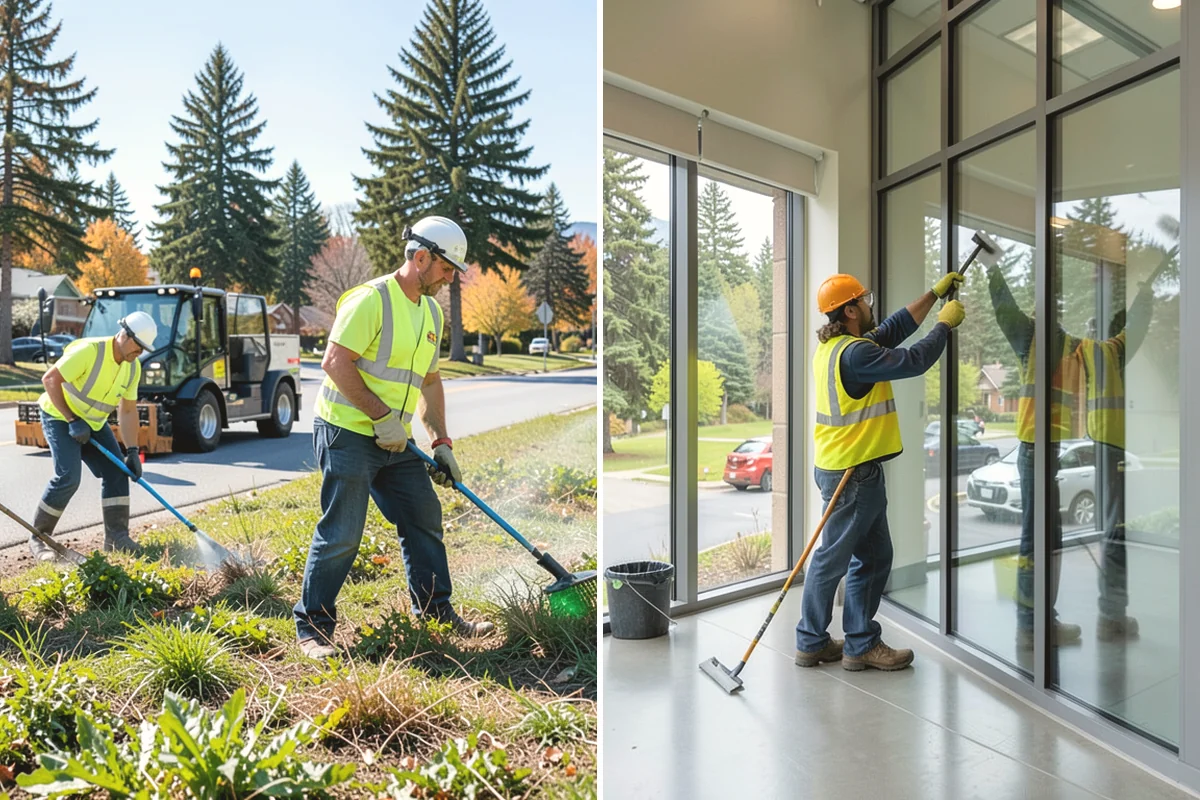 Contract Grounds Maintenance in Oak Harbor, Island County, WA - Define sites, specifications, and standards