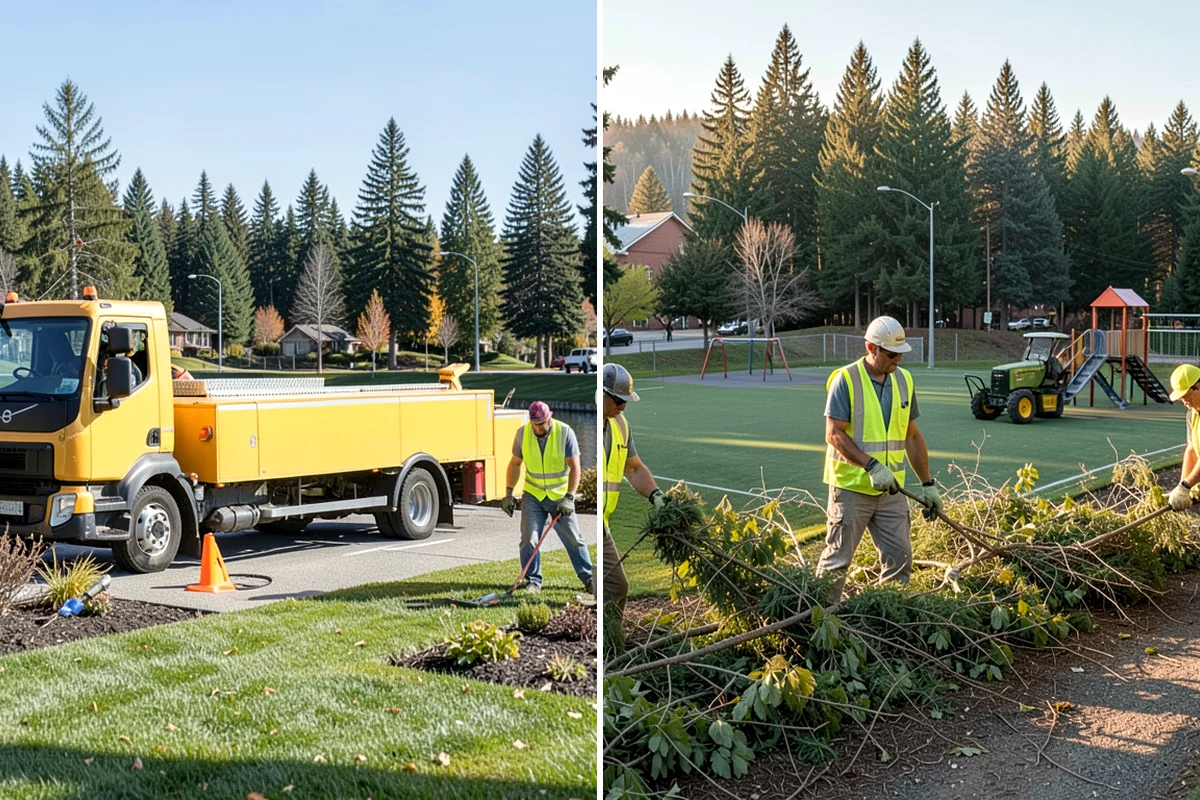 Contract Grounds Maintenance in Pacific, King County, WA - Define sites, specifications, and standards