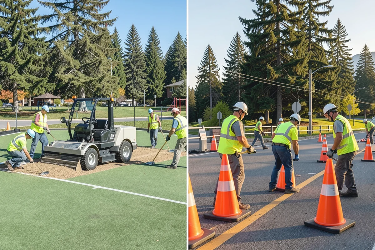 Contract Grounds Maintenance in Roy, Pierce County, WA - Define sites, specifications, and standards