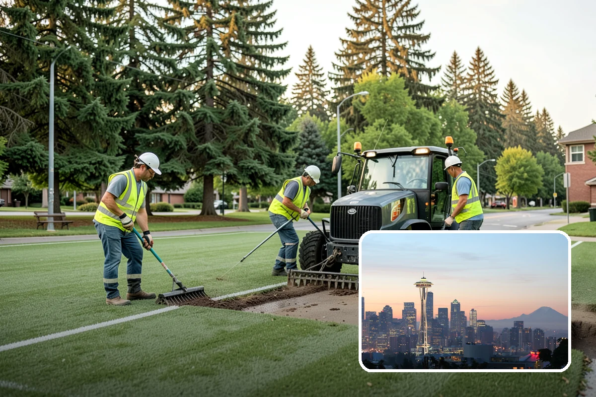 Contract Grounds Maintenance in Seattle, King County, WA - One accountable crew for the portfolio