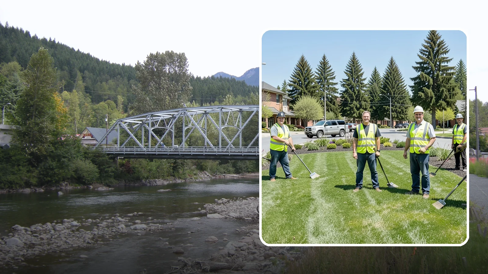 Contract Grounds Maintenance in Skykomish, King County, WA - Full-service grounds maintenance delivered under a competitively awarded, performance-based contract.