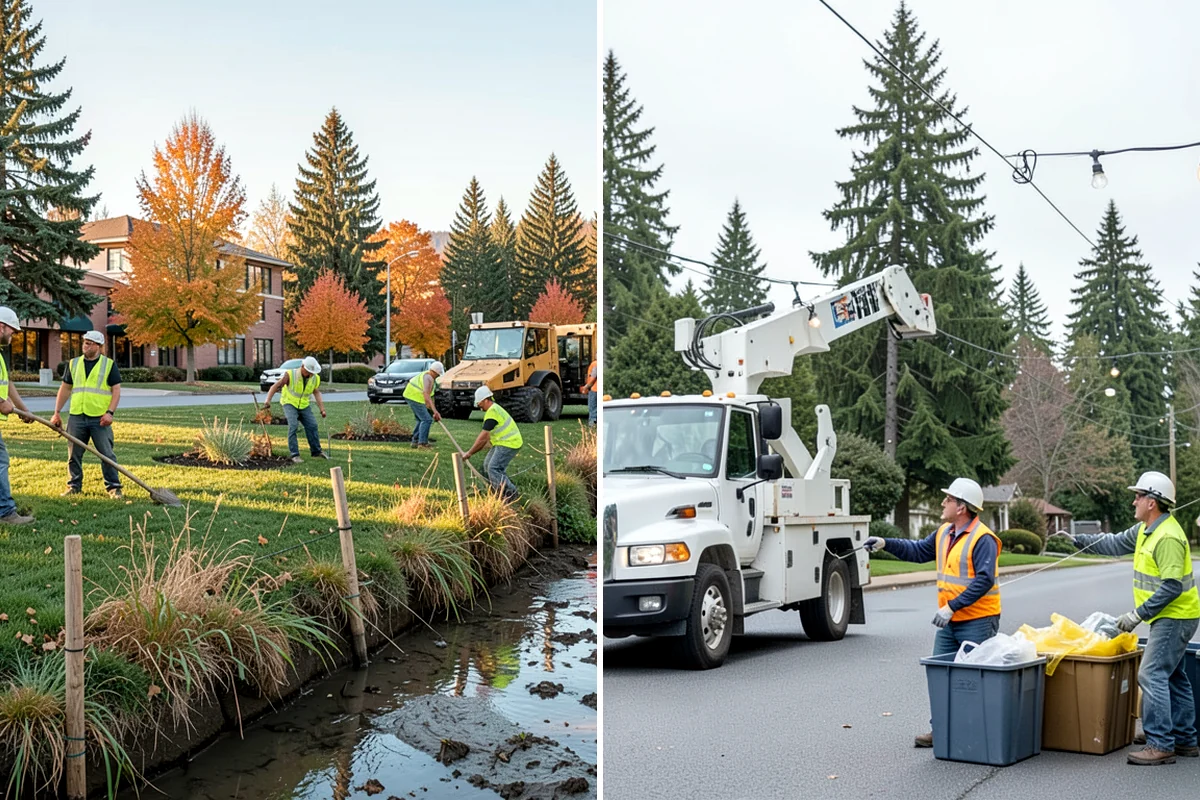 Contract Grounds Maintenance in Snoqualmie, King County, WA - Define sites, specifications, and standards