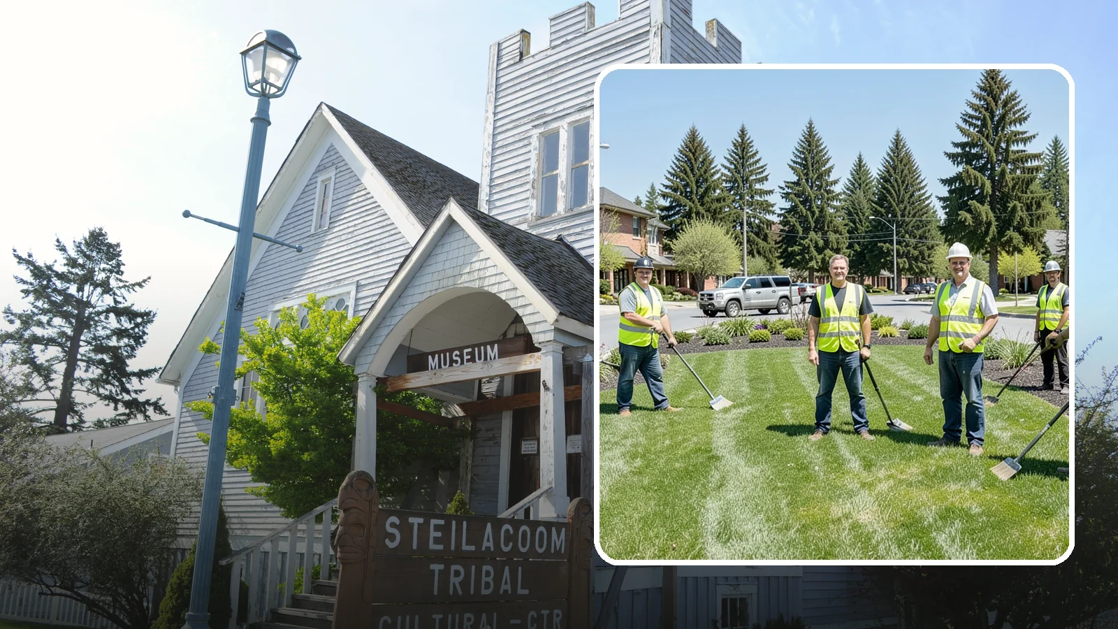 Contract Grounds Maintenance in Steilacoom, Pierce County, WA - Full-service grounds maintenance delivered under a competitively awarded, performance-based contract.