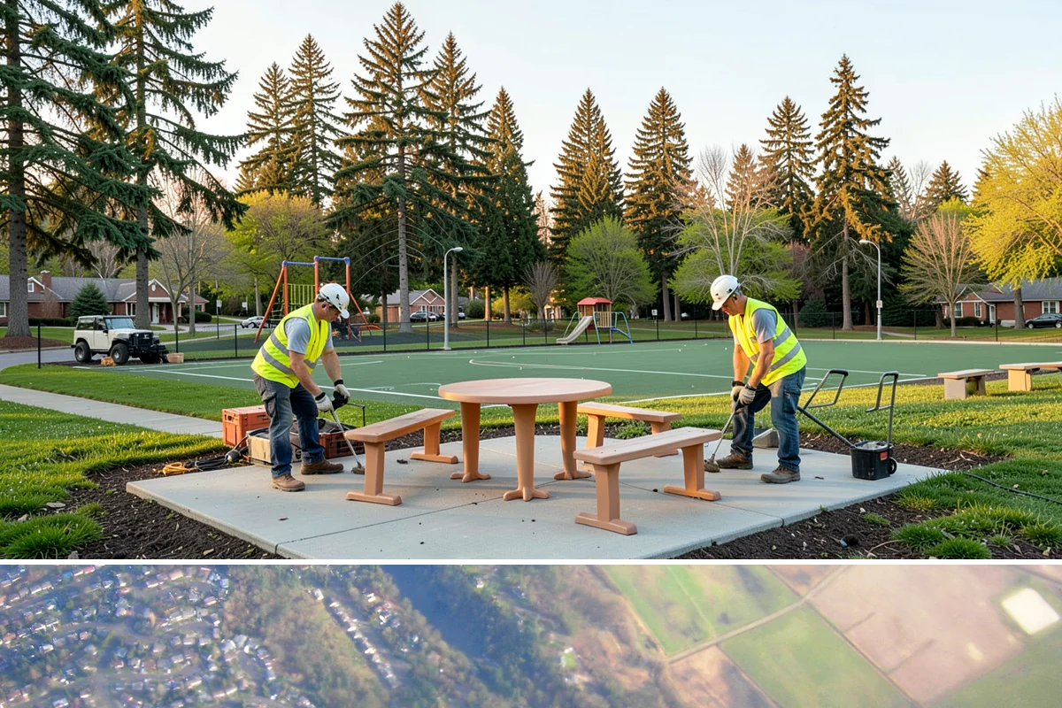 County Facilities Maintenance in Algona, King County, WA - Growing-season visits peak from April through September, while winter rotations shift toward hardscape, drainage, and storm...