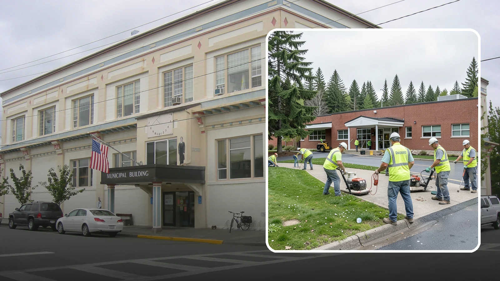 County Facilities Maintenance in Anacortes, Skagit County, WA - Grounds and site maintenance for Western Washington county facilities, from courthouses and annexes to remote road-district yards.