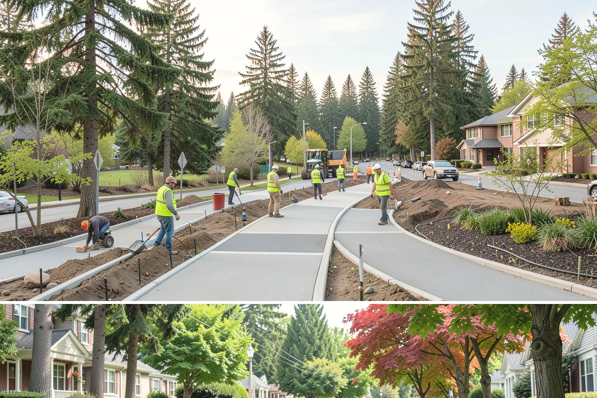 County Facilities Maintenance in Beaux Arts Village, King County, WA - Growing-season visits peak from April through September, while winter rotations shift toward hardscape, drainage, and storm...