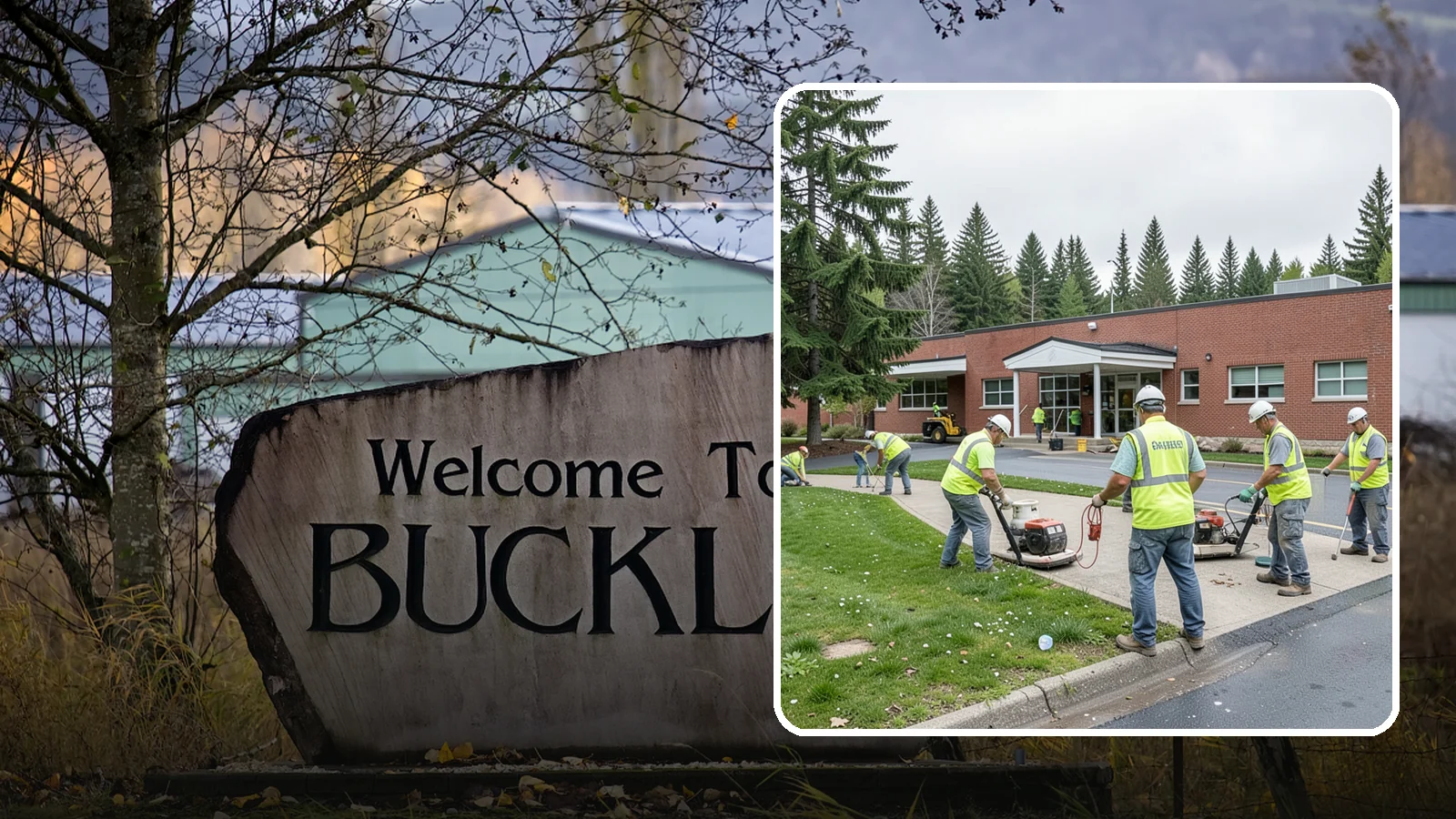 County Facilities Maintenance in Buckley, Pierce County, WA - Grounds and site maintenance for Western Washington county facilities, from courthouses and annexes to remote road-district yards.