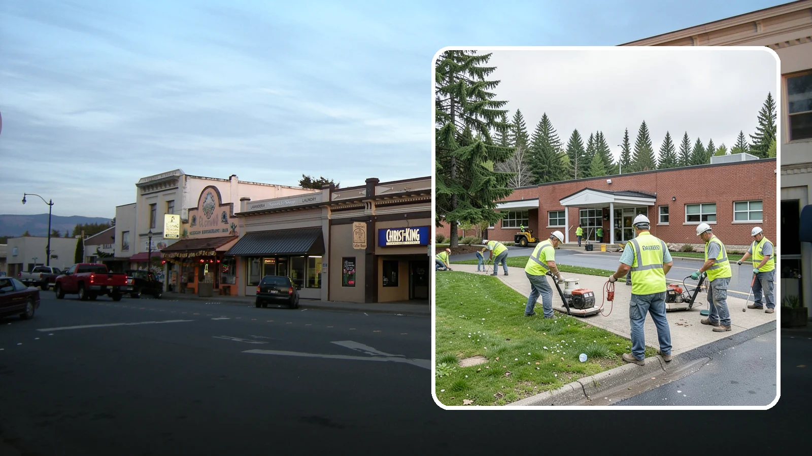 County Facilities Maintenance in Burlington, Skagit County, WA - Grounds and site maintenance for Western Washington county facilities, from courthouses and annexes to remote road-district yards.