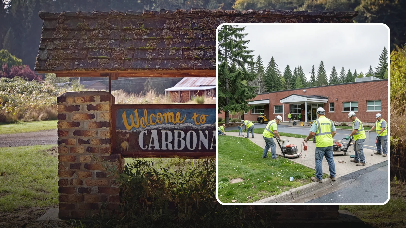 County Facilities Maintenance in Carbonado, Pierce County, WA - Grounds and site maintenance for Western Washington county facilities, from courthouses and annexes to remote road-district yards.
