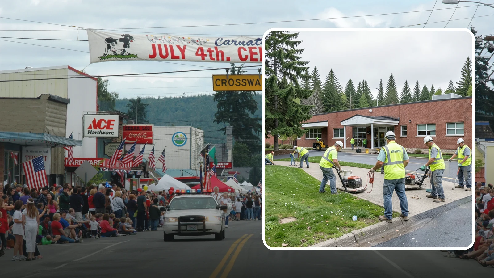 County Facilities Maintenance in Carnation, King County, WA - Grounds and site maintenance for Western Washington county facilities, from courthouses and annexes to remote road-district yards.