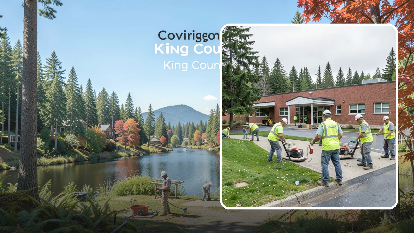 County Facilities Maintenance in Covington, King County, WA - Grounds and site maintenance for Western Washington county facilities, from courthouses and annexes to remote road-district yards.