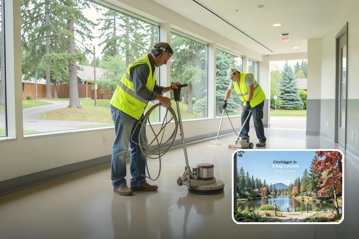 County Facilities Maintenance in Covington, King County, WA - One contract covering both flagship buildings and outlying county sites
