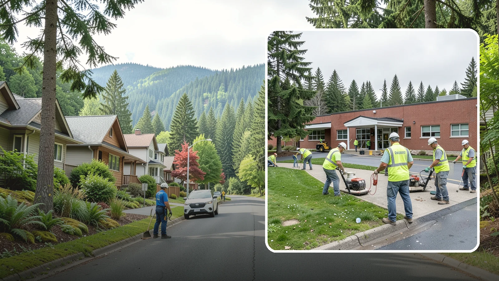 County Facilities Maintenance in Darrington, Snohomish County, WA - Grounds and site maintenance for Western Washington county facilities, from courthouses and annexes to remote road-district yards.