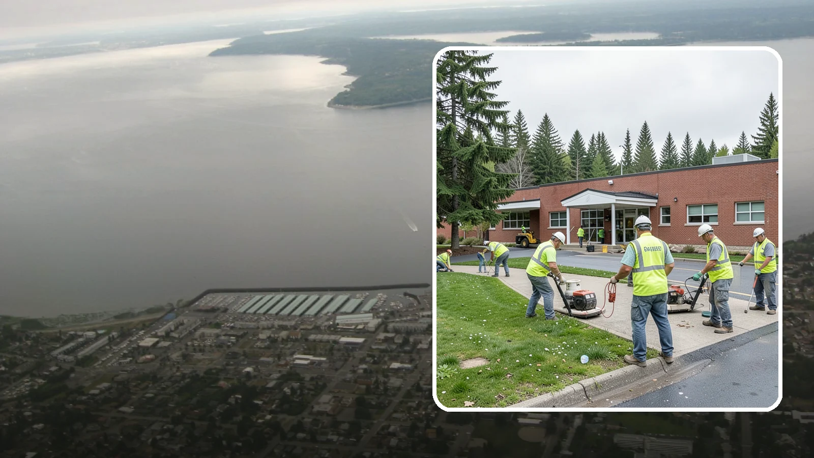 County Facilities Maintenance in Des Moines, King County, WA - Grounds and site maintenance for Western Washington county facilities, from courthouses and annexes to remote road-district yards.